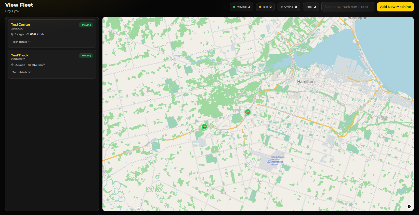 Live Fleet View
